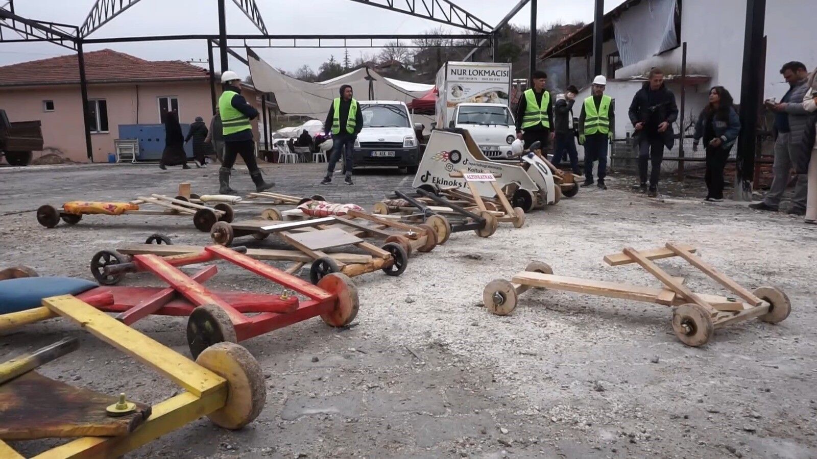 2 Ki̇lometreli̇k Zorlu Parkurda Güvenli̇k Ön Planda