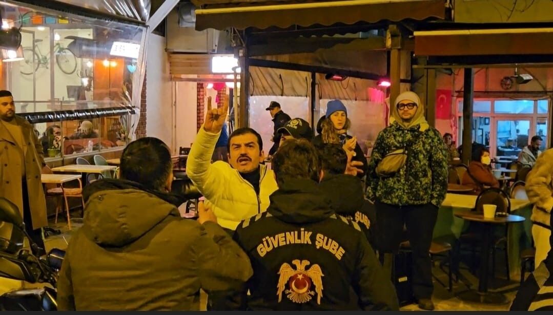 8 Mart Yürüyüşünde Ufuk Bayraktar Gerginliği (3)