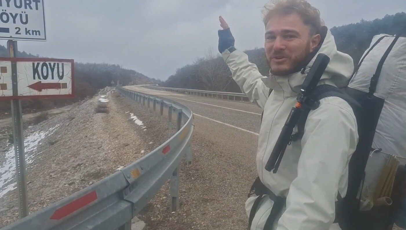 Almanya'dan Japonya'ya Yürüyen Türk 6 Ayda Kastamonu'da (1)-1
