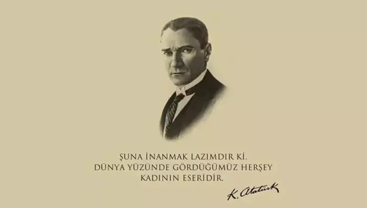 Atatürk Kadınlar Günü Sözleri