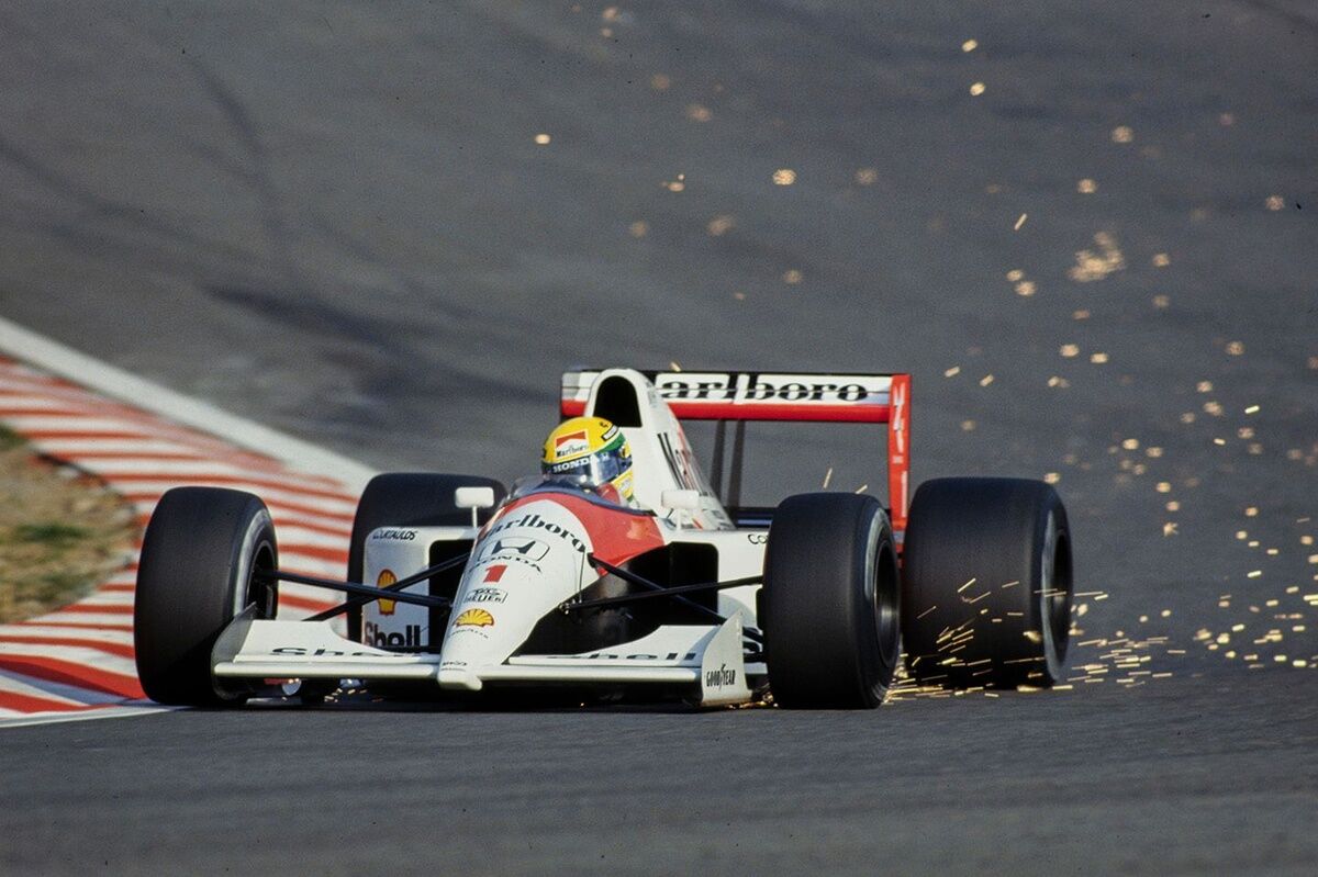 Ayrton Senna Mclaren Mp4 6 Hon