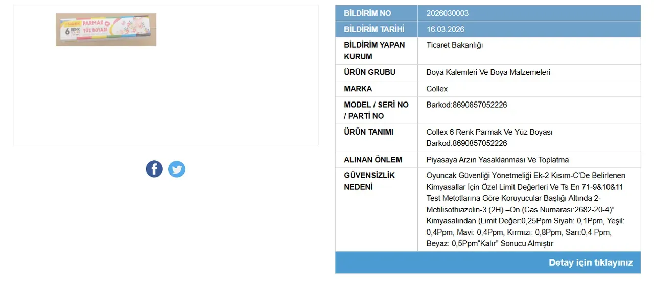 Bakanlik Zararli Oyuncagi Yasakladi