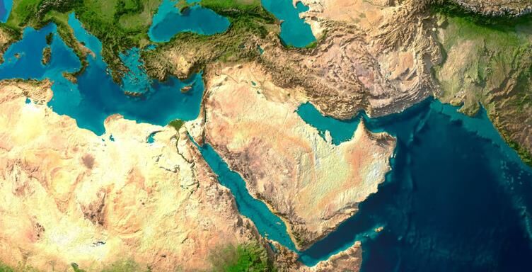 Basra Körfezi Haritada Yeri