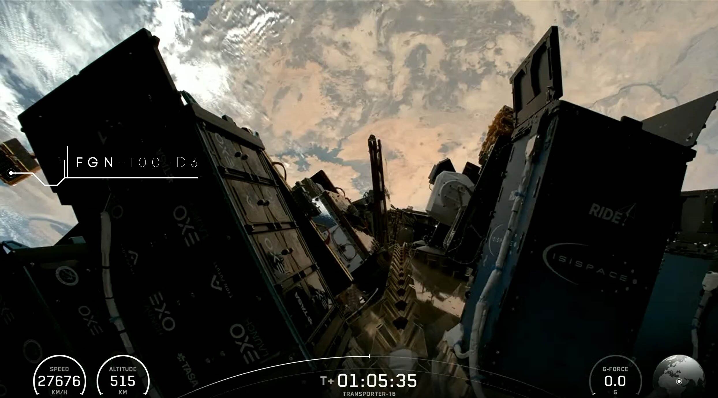 Fergani’nin Beşinci Uydusu Uzayda 8