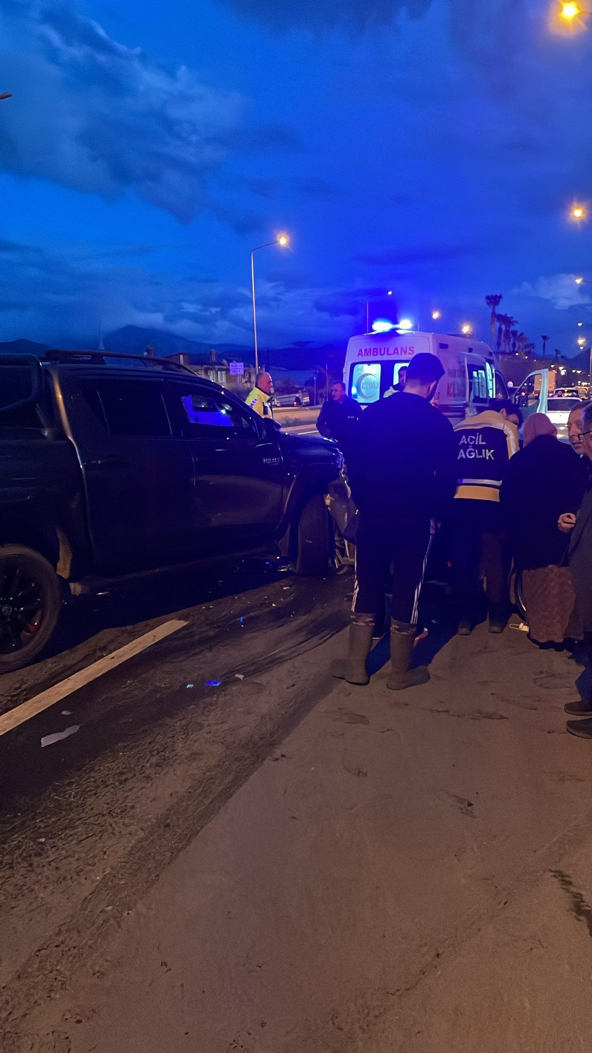 Gazipaşa'da Feci Kaza 1'I Ağır 5 Yaralı