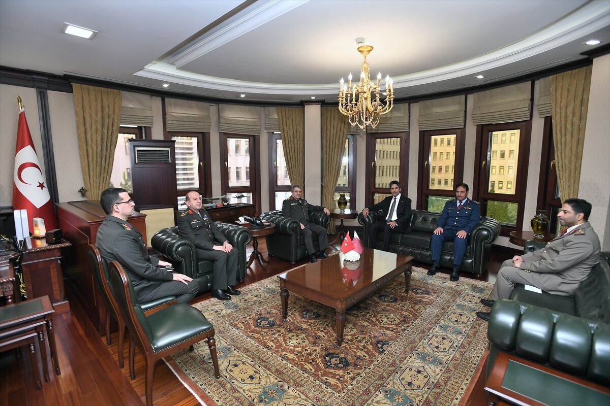 Genelkurmay Başkanı Orgeneral Bayraktaroğlu, Katar Heyetini Ağırladı 2