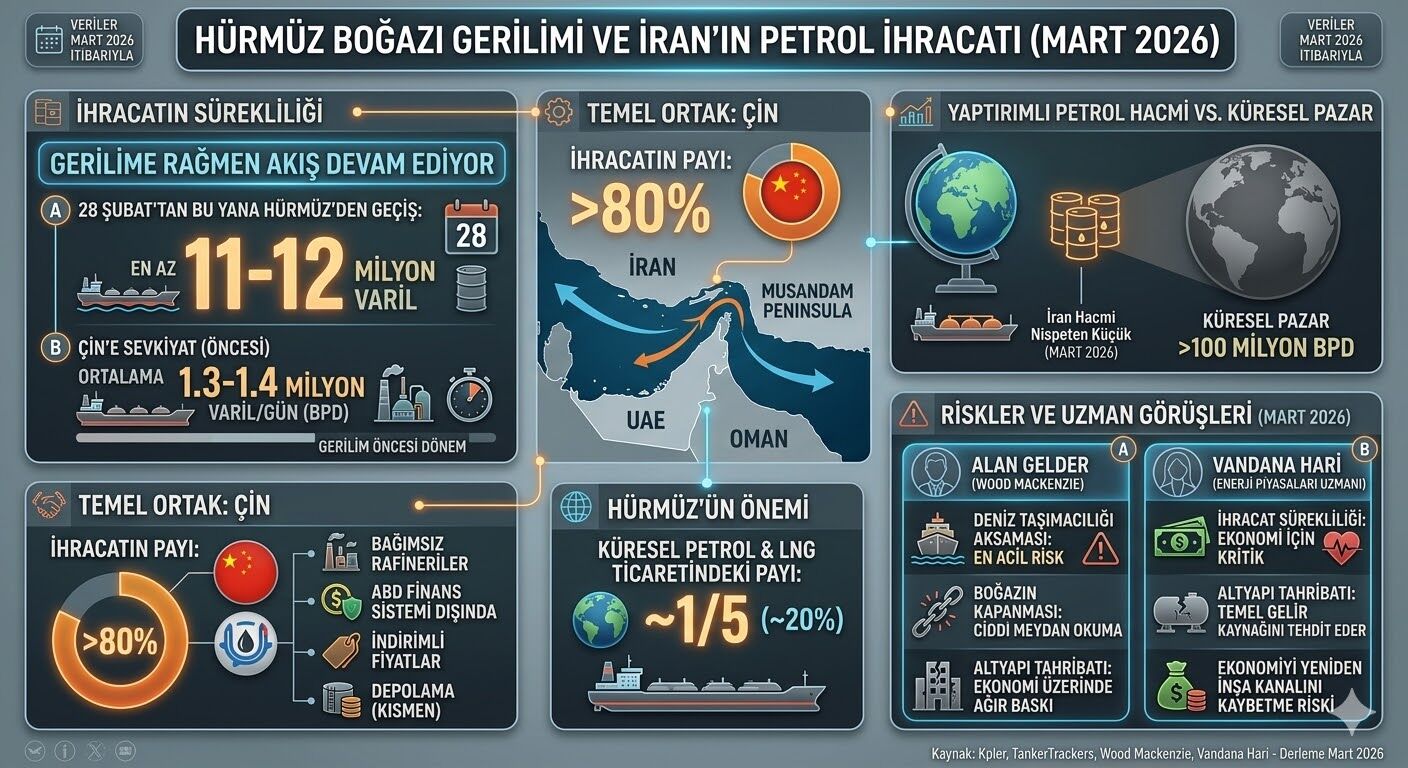 Hürmüz Boğazı Petrol Ticareti Infog