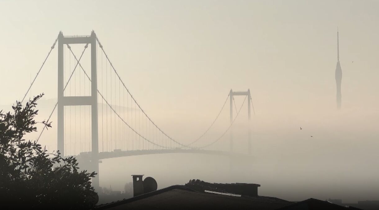 İstanbul Güne Sisle Uyandı Görüş Mesafesi Düştü (3)