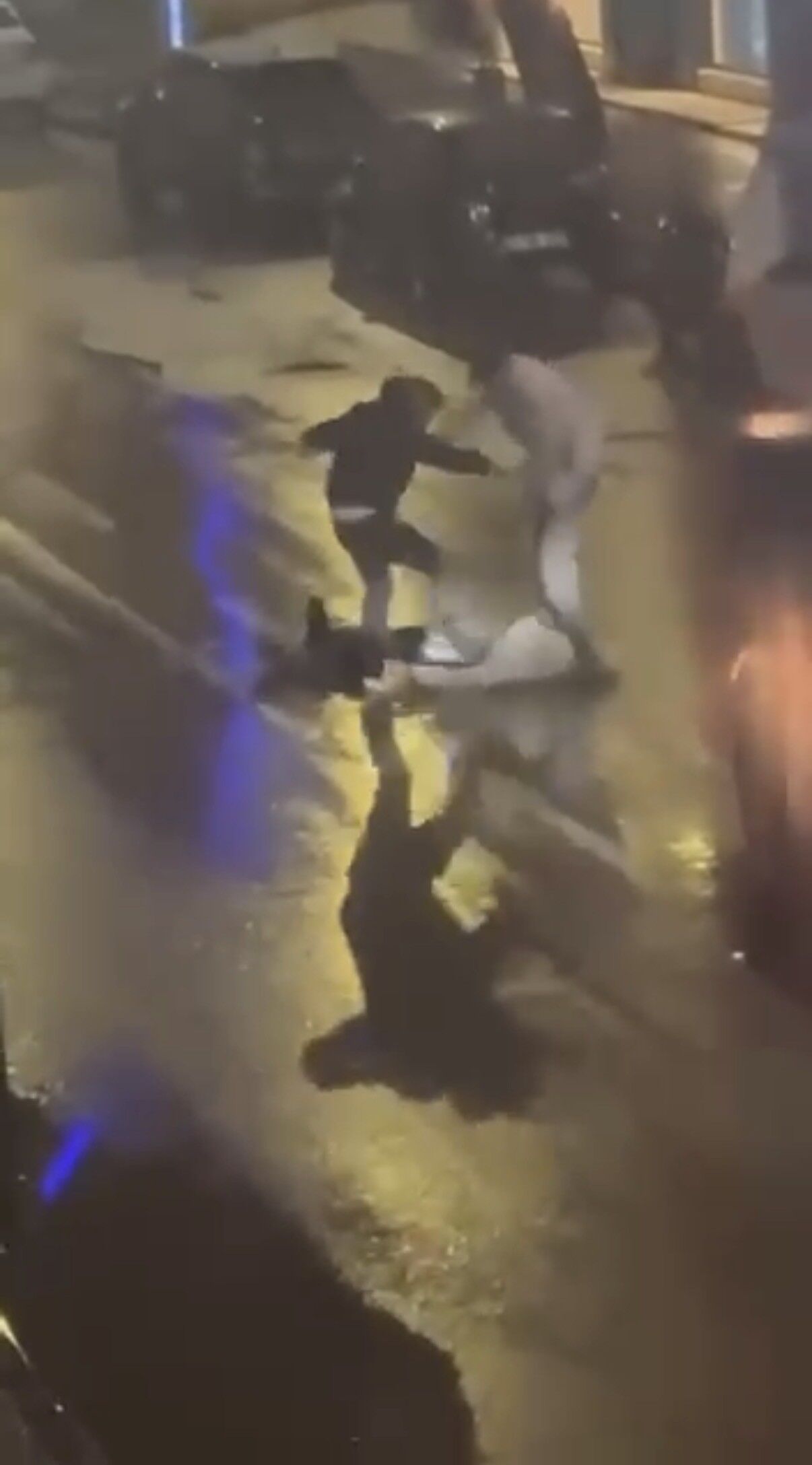 İzmit'te Cadde Ortasında Vahşet Ölesiye Dövdüler (4)