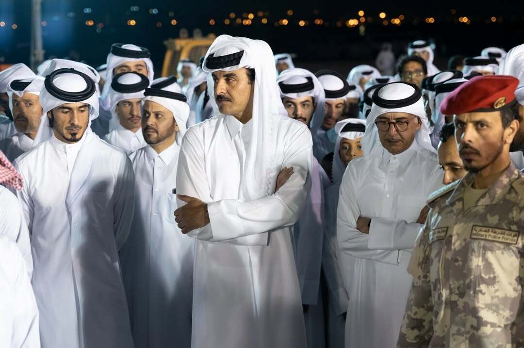 Katarda Sehitlerimiz Icin Cenaze Namazi Helikopter Doha (1)