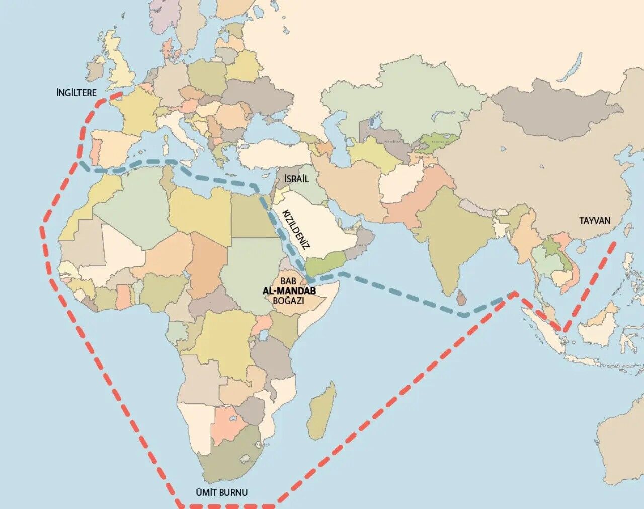 Kızıldeniz Ümitburnu Harita