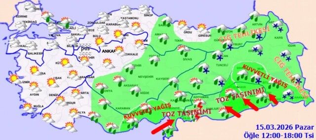 Meteorolojiden Uyari 2