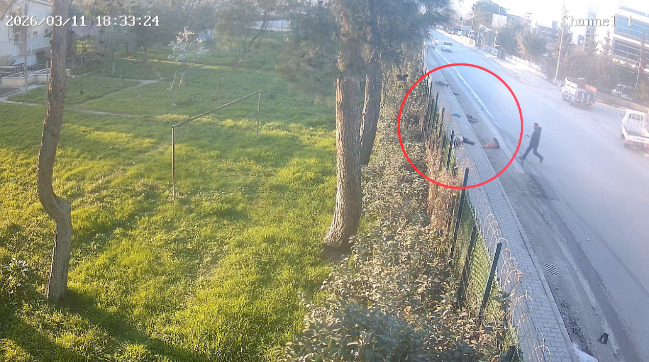 Metrelerce Havaya Uçtu! Hastane Karşısında Korkunç Kazaa