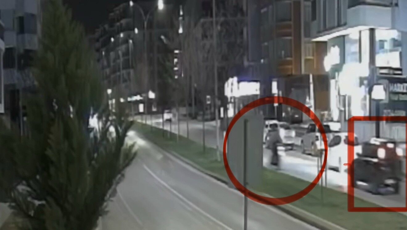 Motosiklet Sürücüsünün Can Verdiği Kaza Kamerada (2)