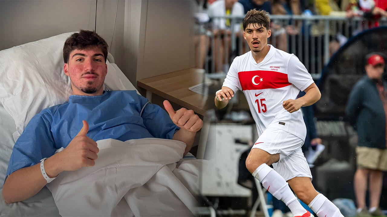 Milli futbolcu Yusuf Akçiçek ameliyat oldu