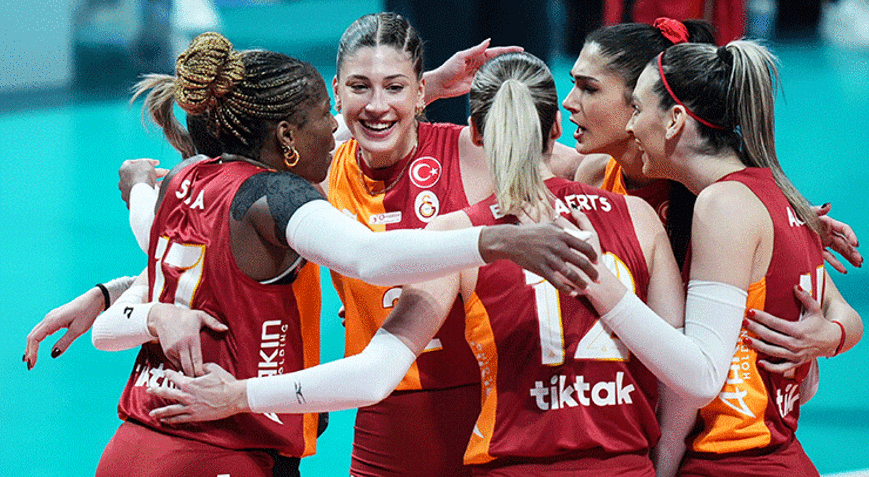 Cev Kupası'nda Galatasaray Daikin Mutua Fenera'yı mağlup ederek şampiyonluğun sahibi oldu