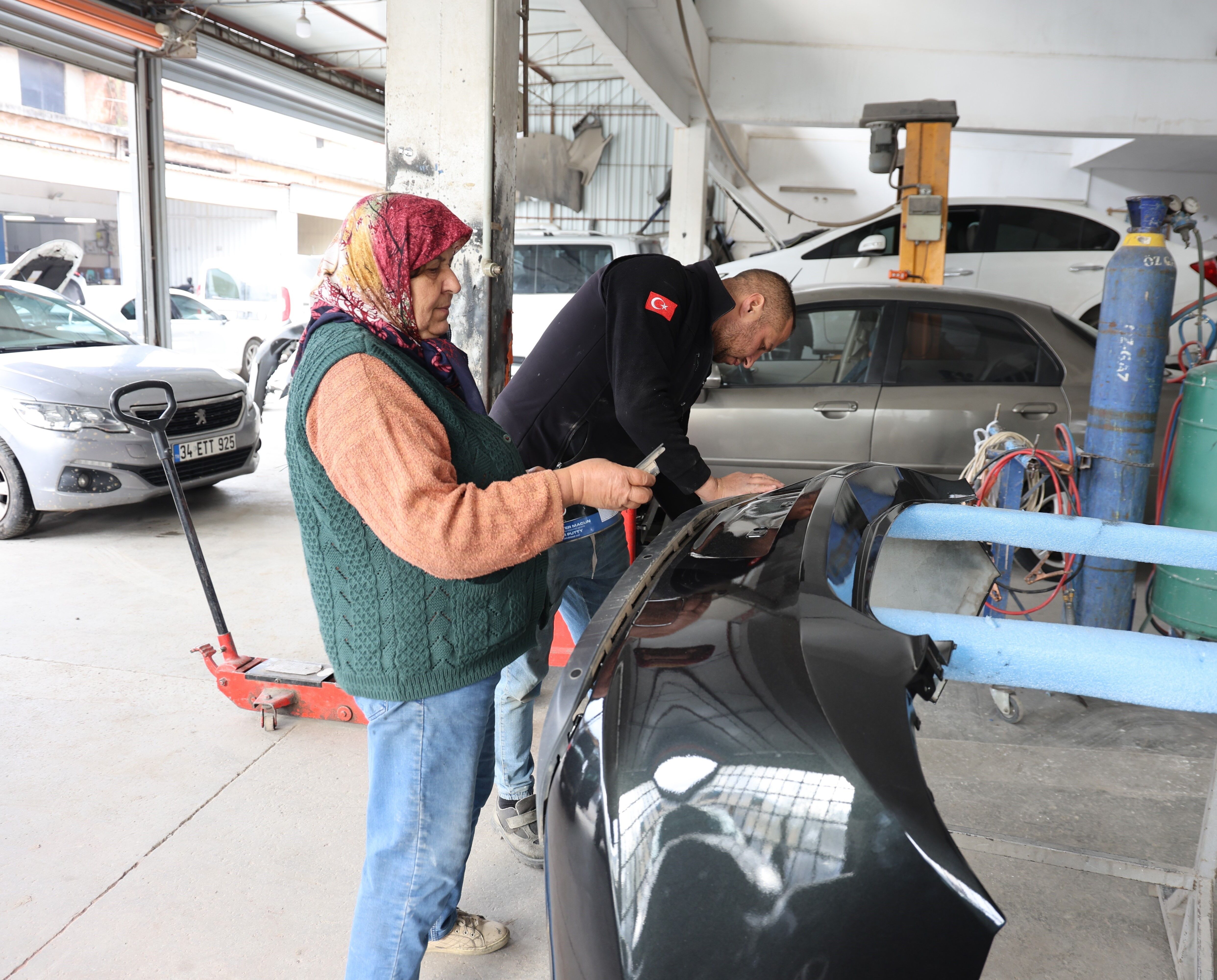 Aydın'da Sanayide 45 Yıllık Kadın Usta (3)