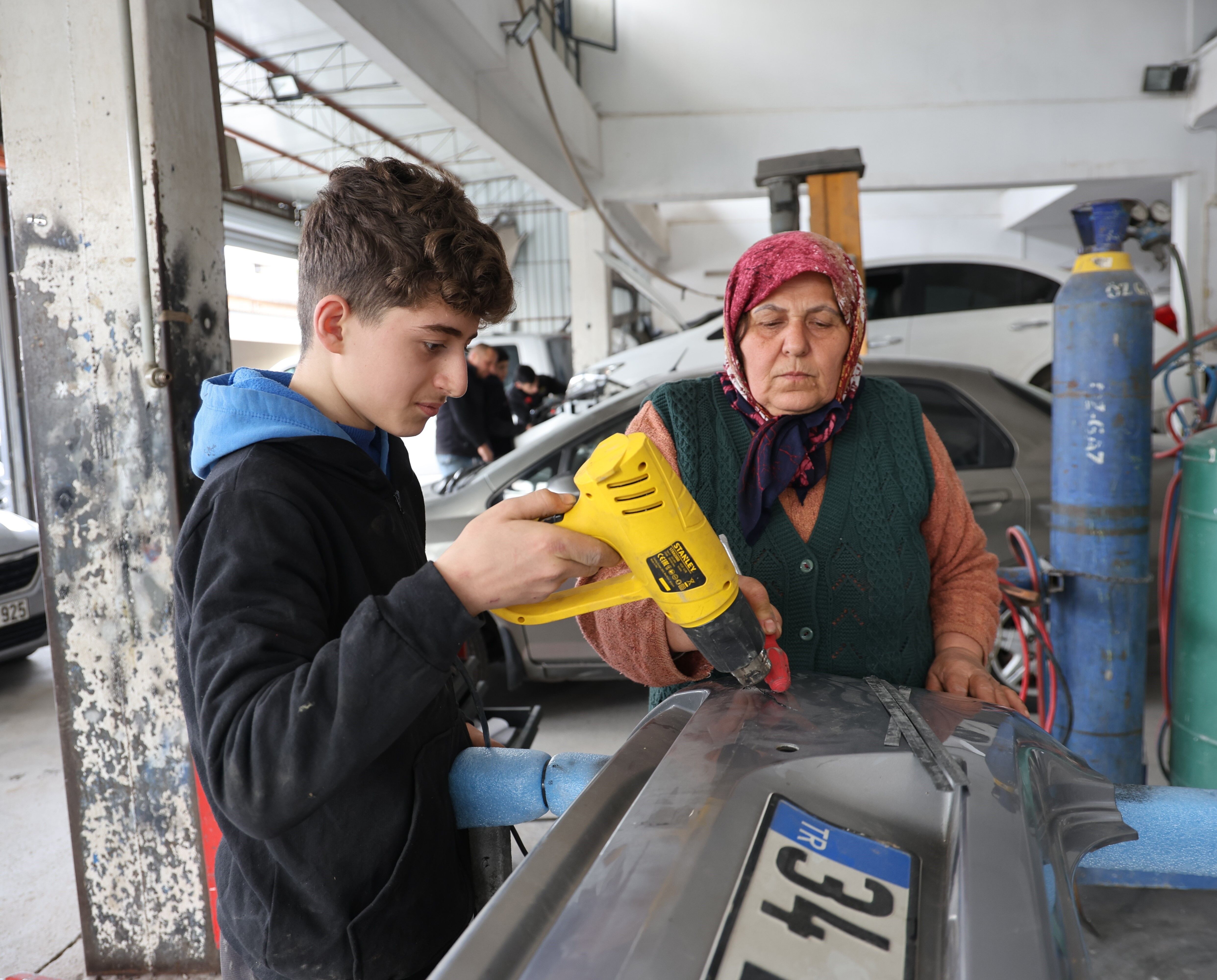 Aydın'da Sanayide 45 Yıllık Kadın Usta (4)