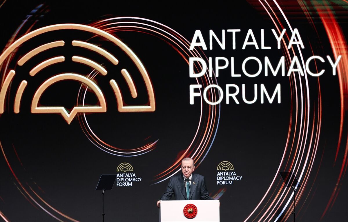 Cumhurbaskani Erdogan Antalya Diplomasi Forumu (15)