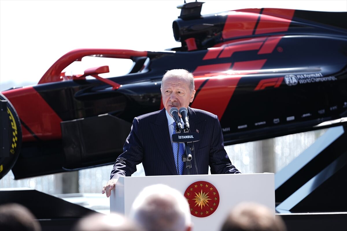 Cumhurbaskani Erdogan F1 Turkiyede