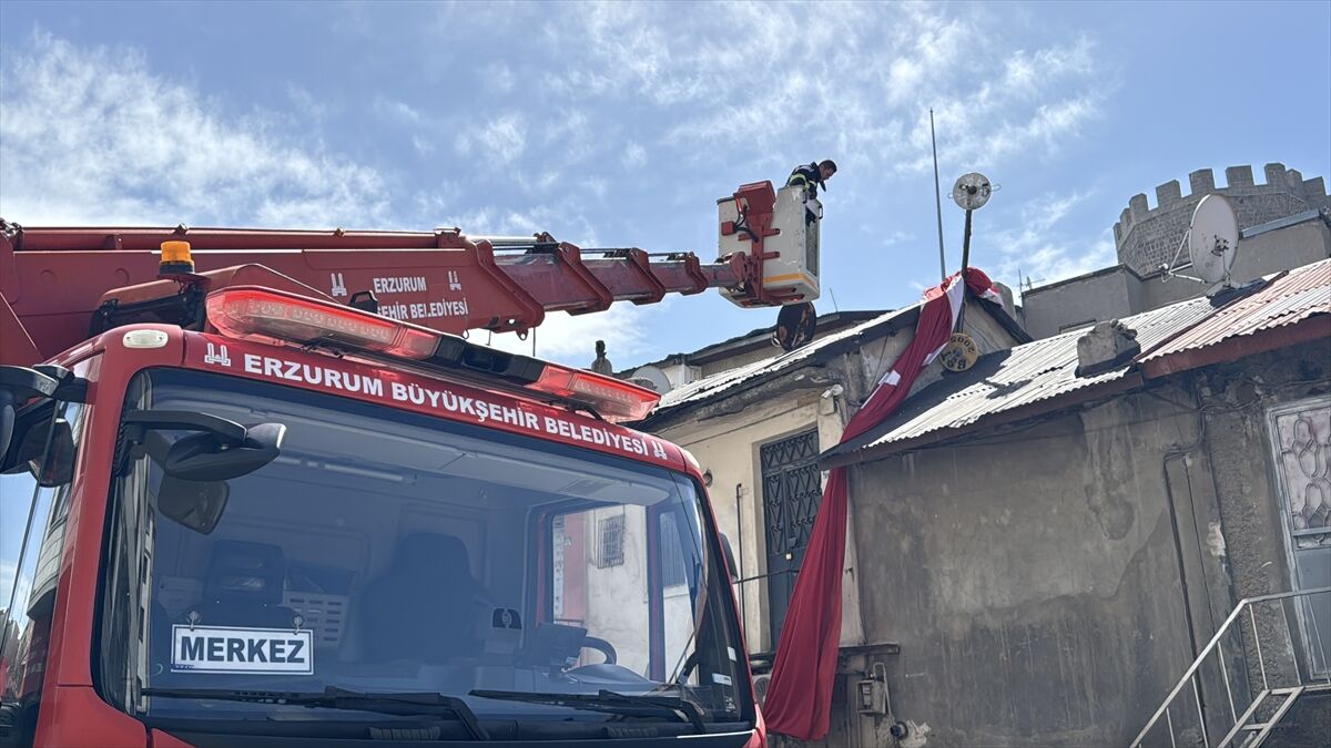 Erzurum'da Dev Bayrak Için Seferberlik (3)