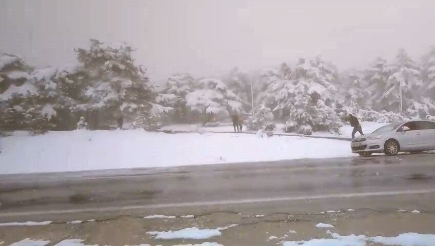 Eskisehirde Kar Surprizi 2