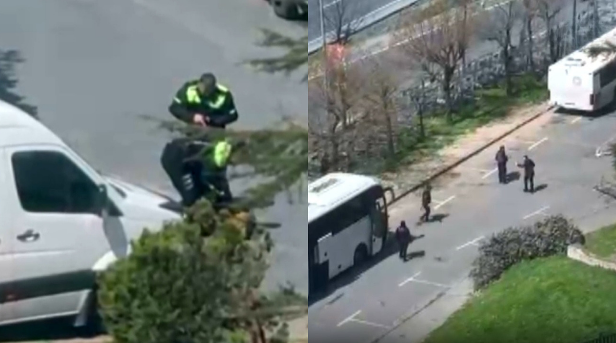 İsrail Konsolosluğuna Saldıran Terörist Etkisiz Hale Getirildi