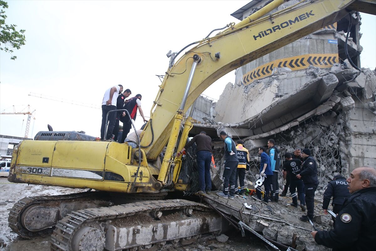 Kahramanmarasta 5 Katli Otoparkin Yikiminda Gocuk 3