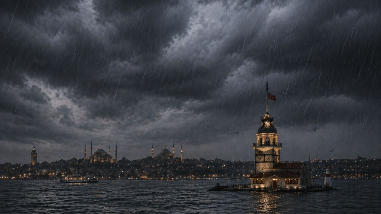 Meteoroloji Saat Verdi! İstanbul'da Hava Sertleşecek!
