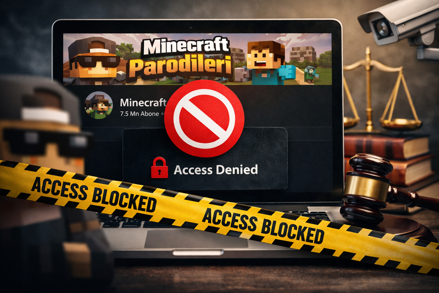 7,5 milyon takipçili “Minecraft Parodileri” hesabına erişim engeli