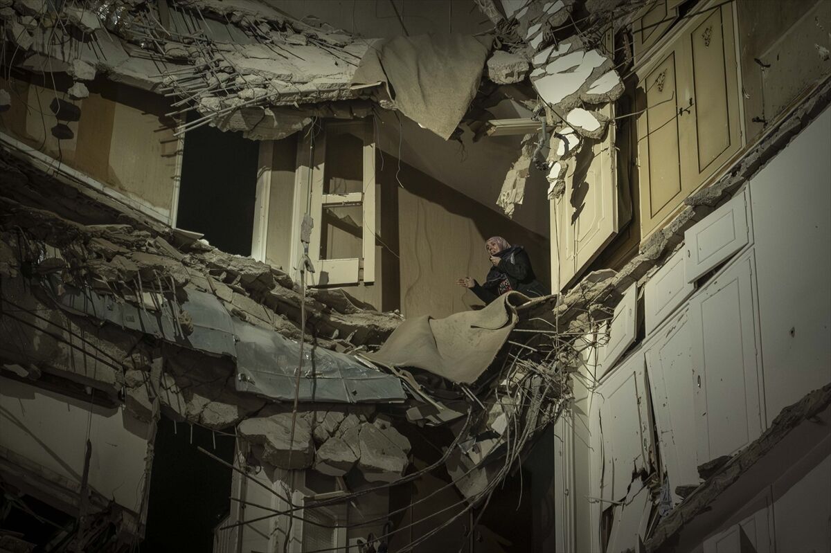 Netanyahu Israil Isgalindeki Lubnan Topraklarinda Beyrut Kornis Elmezra (3)