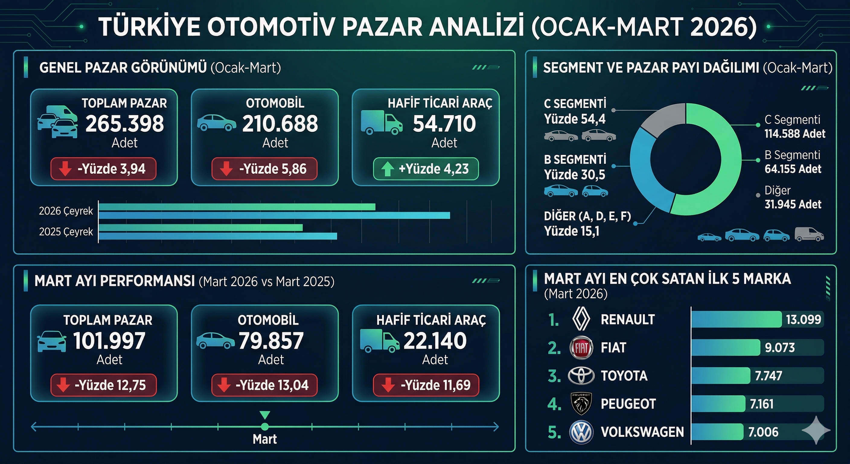 Otomotiv Pazarı Grafik