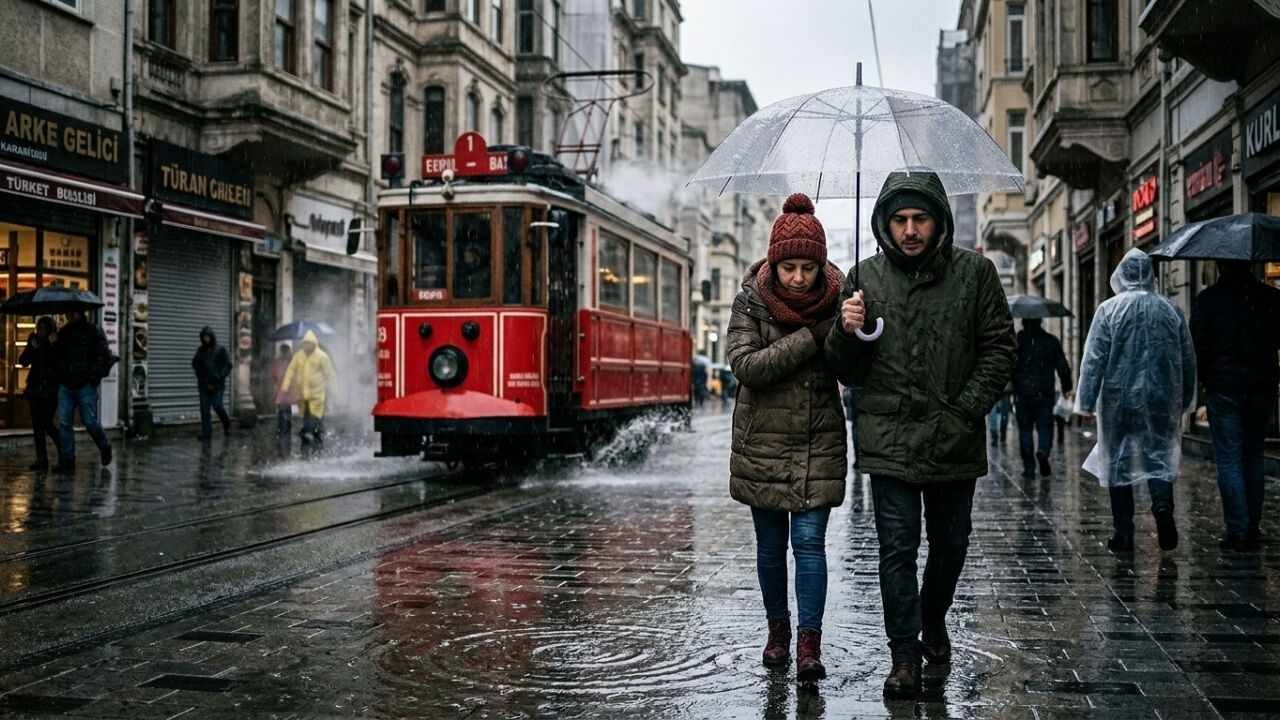 Şemsiyeleri Hazırlayın! Sıcaklıklar Sert Düşecek, Yağış Geliyor!