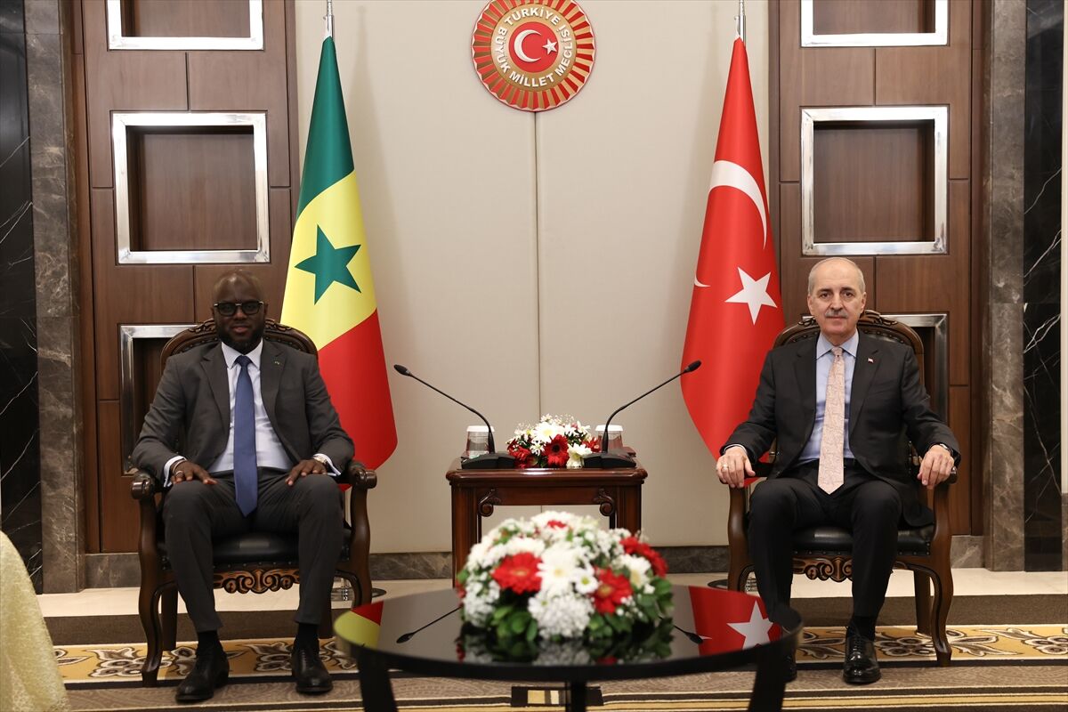 Tbmm Başkanı Kurtulmuş, Senagalli Mevkiidaşını Ağırladı (2)