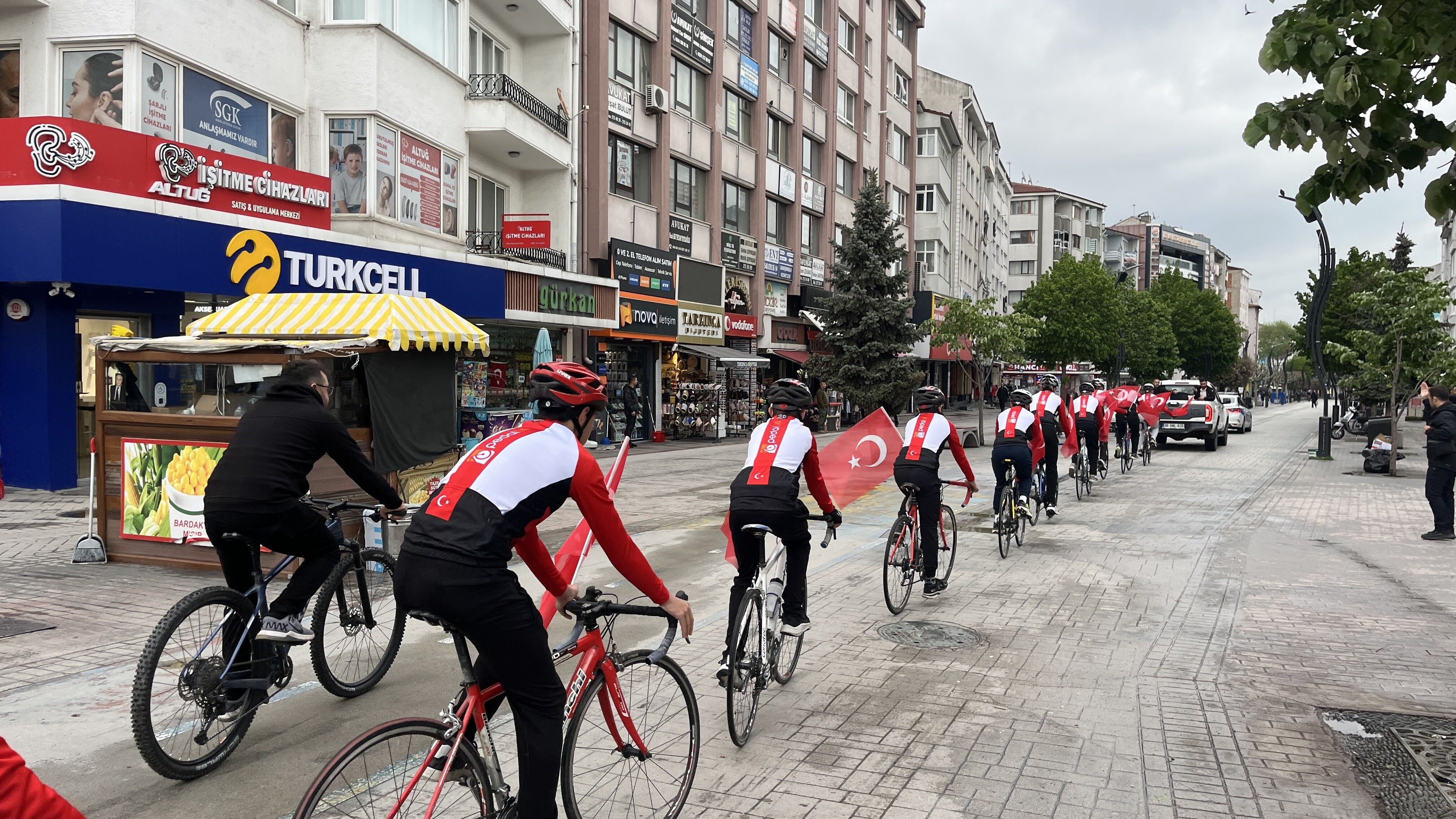 19 Mayis Icin Pedal Cevirdiler Iha 3