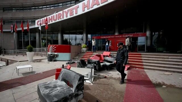 Chp Genel Merkezindeki Arbede 2