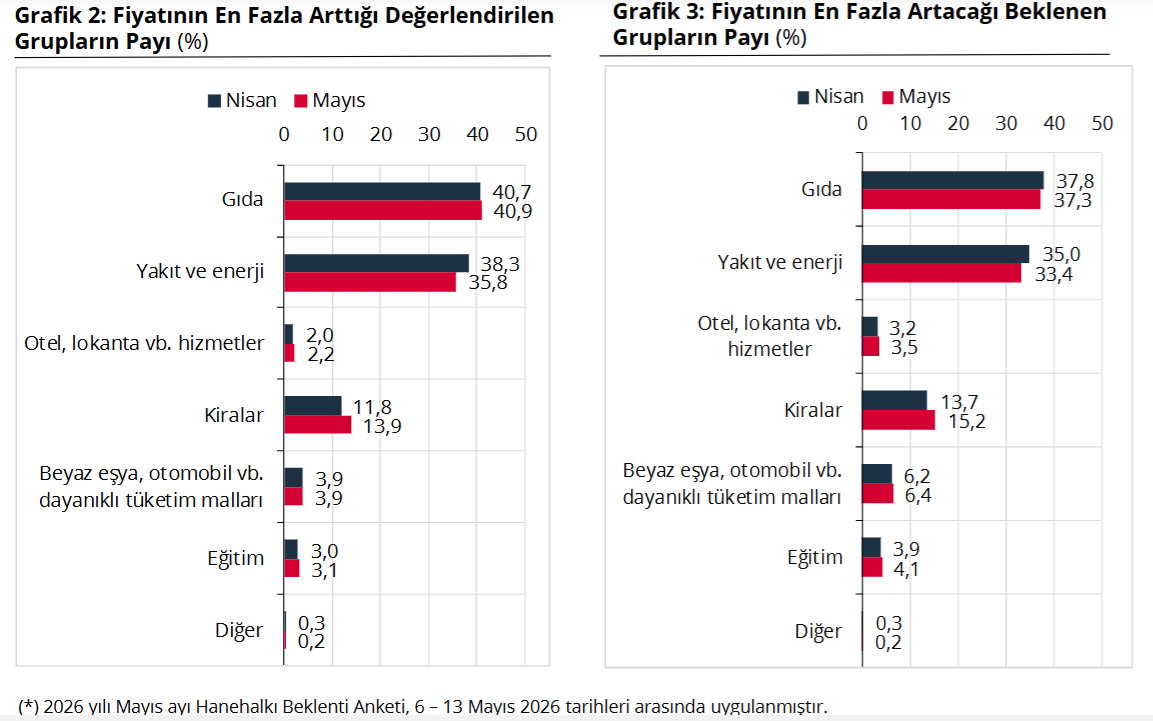 hanehalkı enflasyon alt kırılım