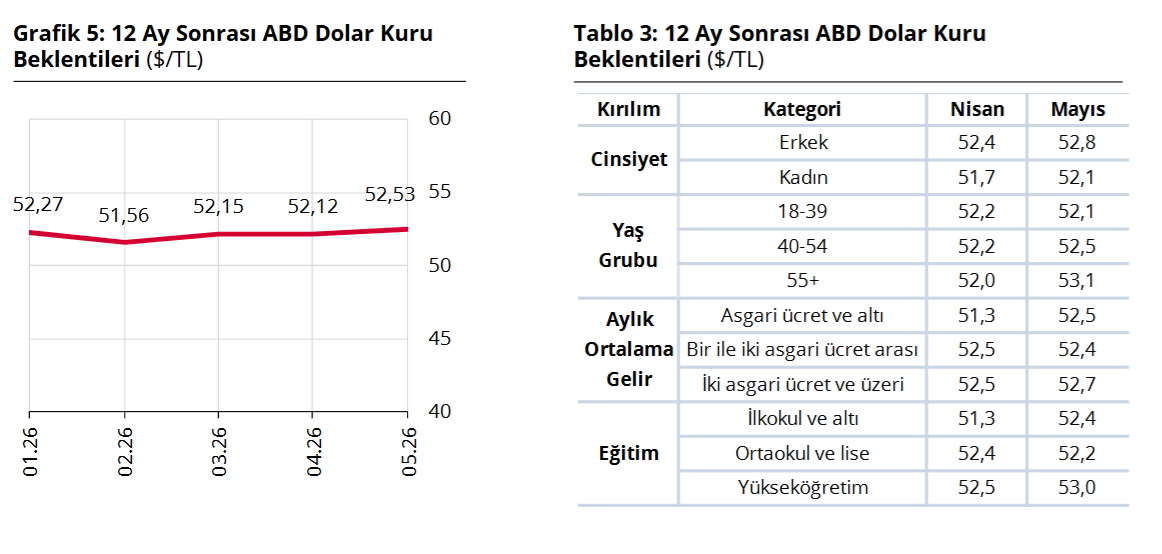 dolar kuru beklentileri