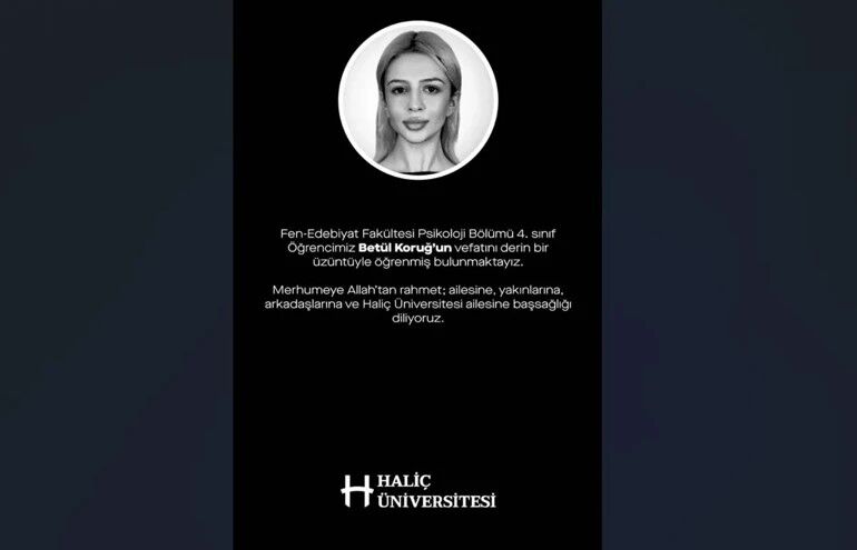 Halic Universitesinden Betul Aciklamasi