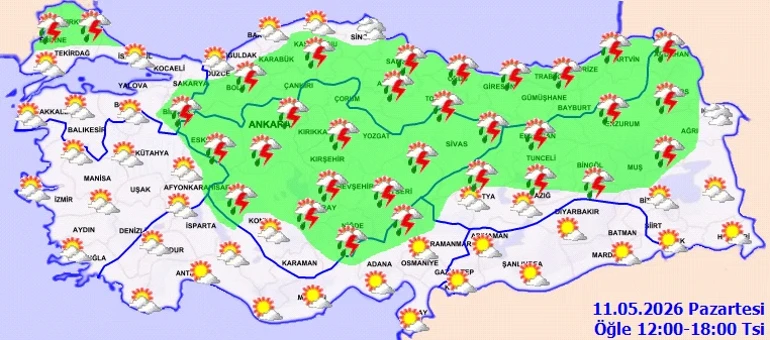 Hava Durumu 11 Mayıs3