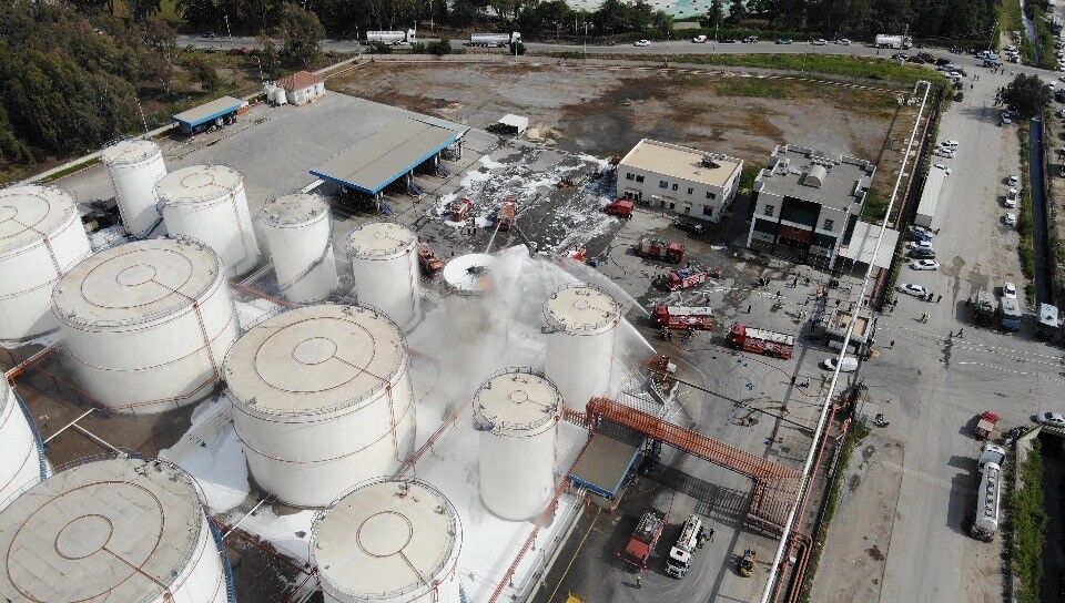 Mersinde Fabrika Yangininda Bir Isci Hayatini Kaybetti Iha 3