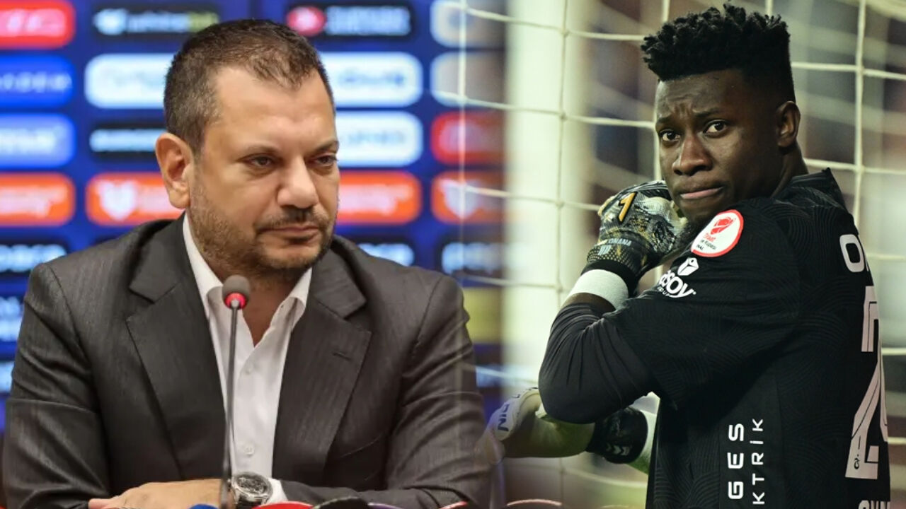 Trabzonspor'da Andre Onana kalacak mı? Başkan Doğan açıkladı!