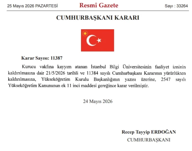 Resmi Gazete Bilgi Üniversitesi