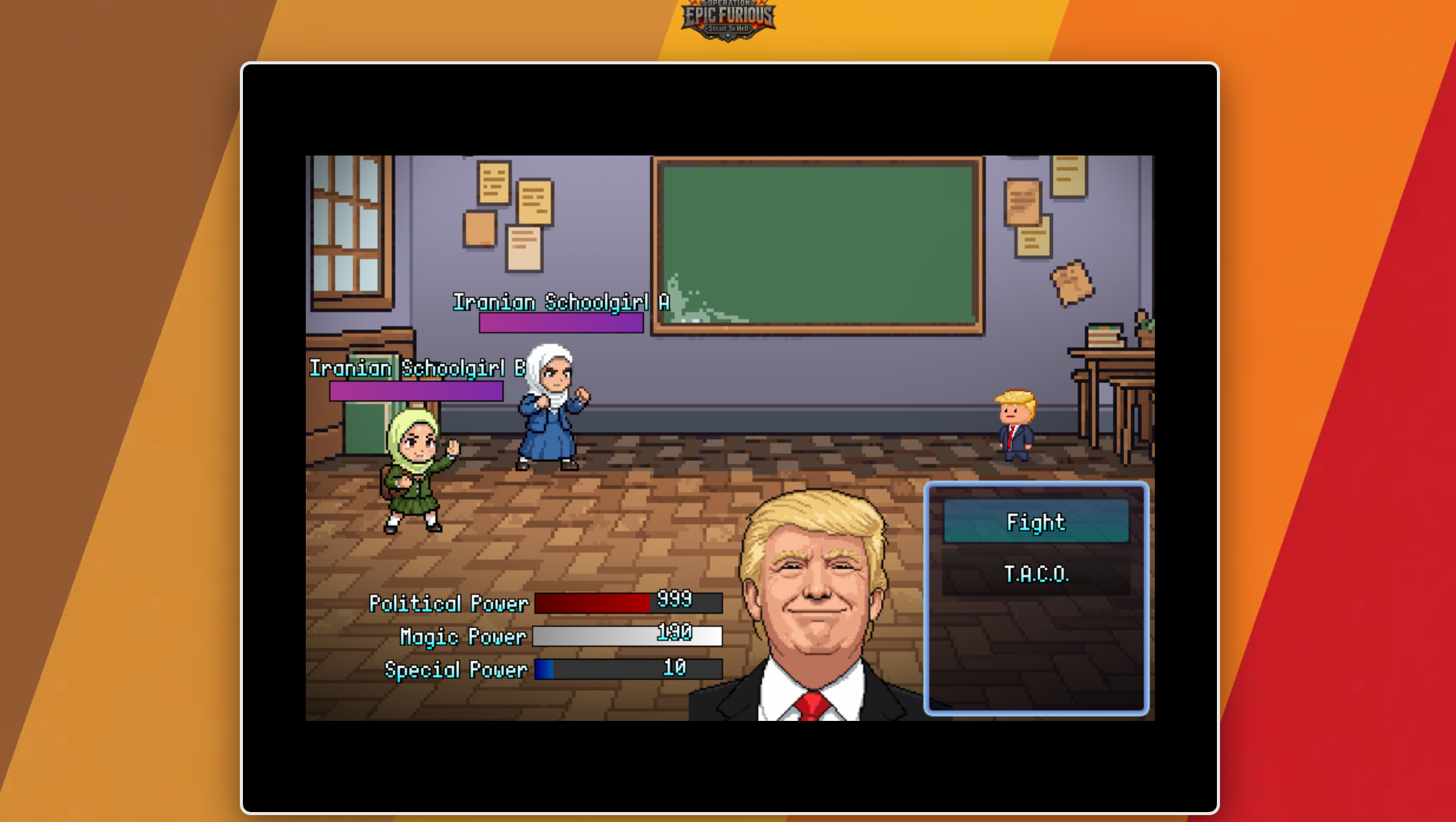 Trump Ve İran Savaşı Video Oyunu Oldu7