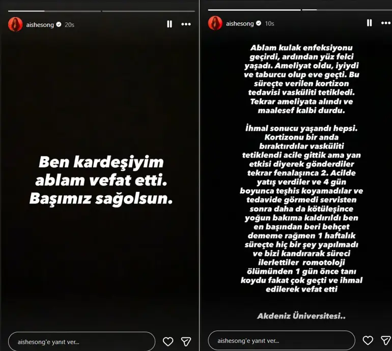 Aishe Açıklama