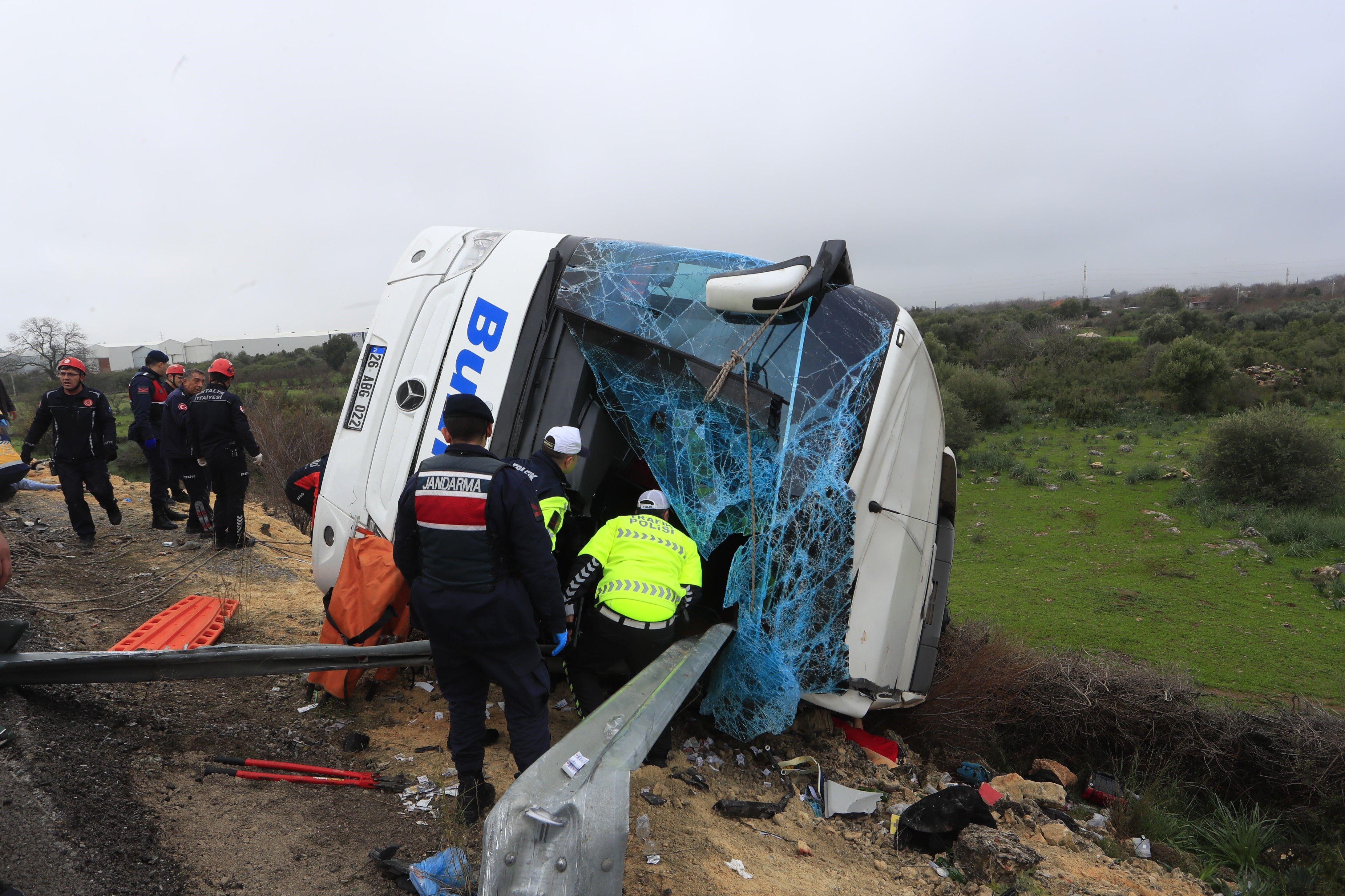 Antalyada 10 Kisinin Hayatini Kaybettigi Otobus Kazasinin Raporu Cikti 2