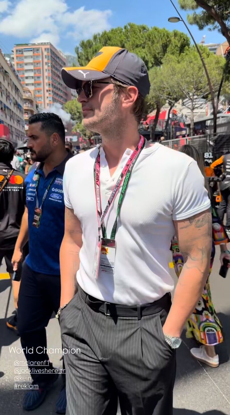 Kıvanç Tatlıtuğ Ve Başak Dizer Çifti Monaco Grand Prix'inde2