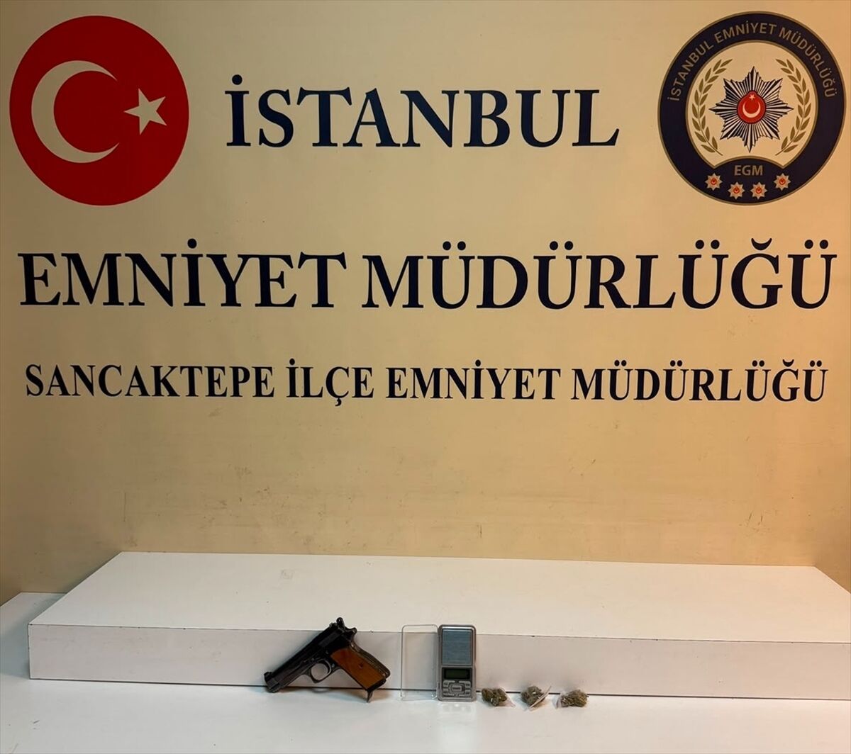 Sancaktepe'de uyuşturucu operasyonu