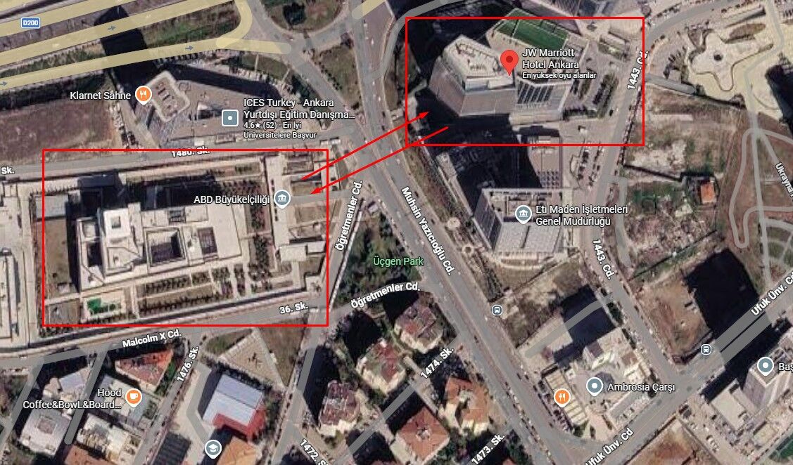 Abd Büyükelçiliği Jw Marriott
