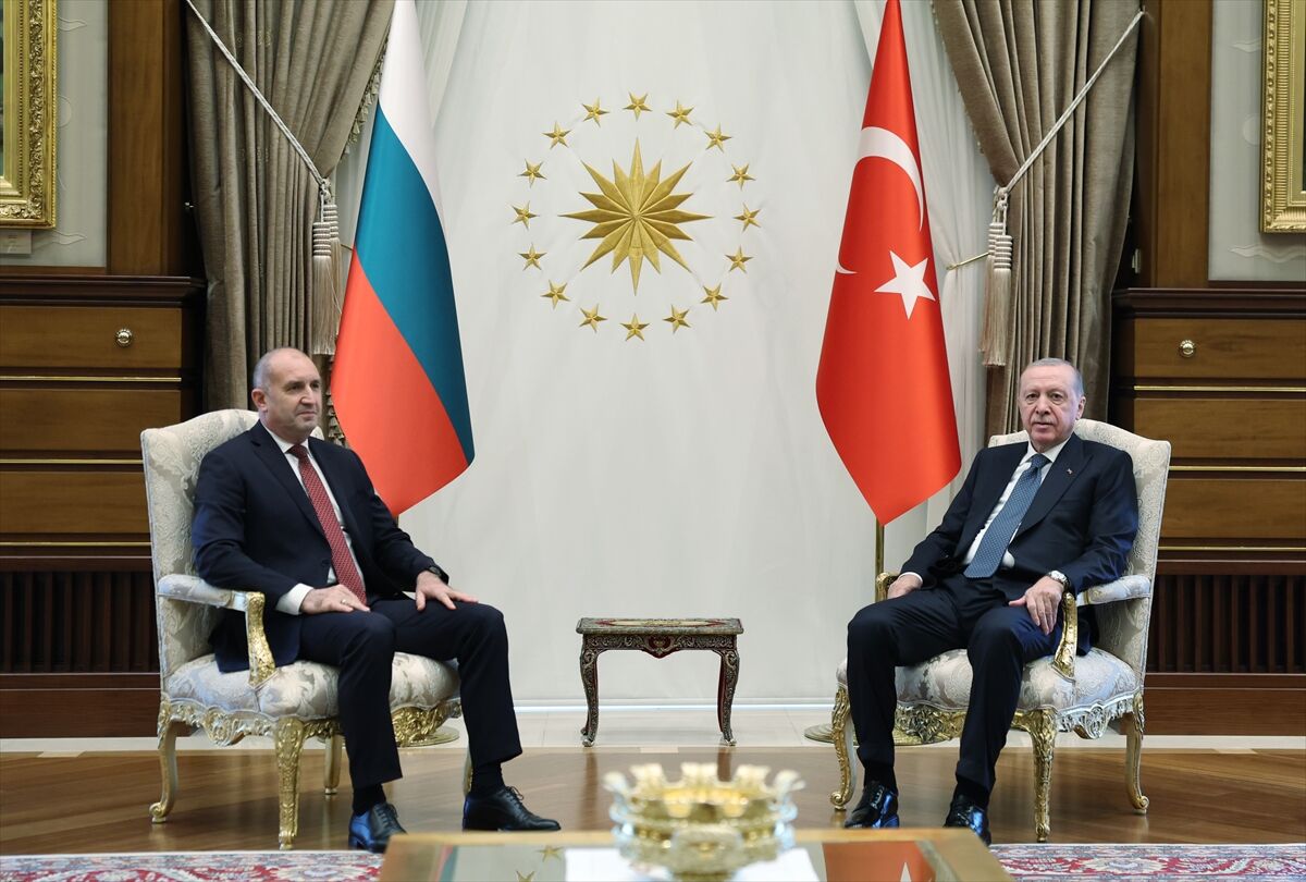 Cumhurbaskani Erdogan Bulgaristan Basbakani Radev Ile Gorustu